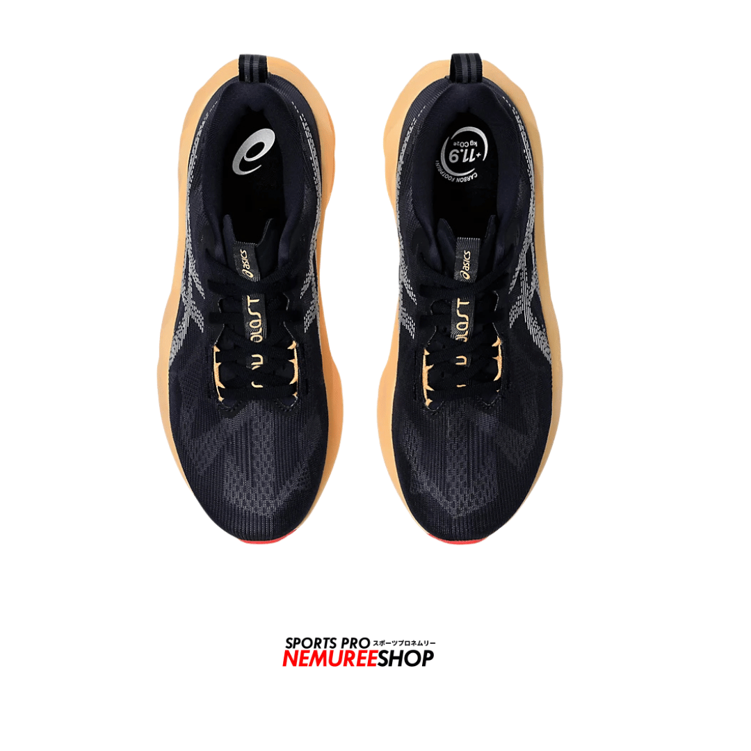 ASICS Running Shoes NOVABLAST 5 (MIDNIGHT / ORANGE GLOW) - Nemuree Shop - Online Sports Store