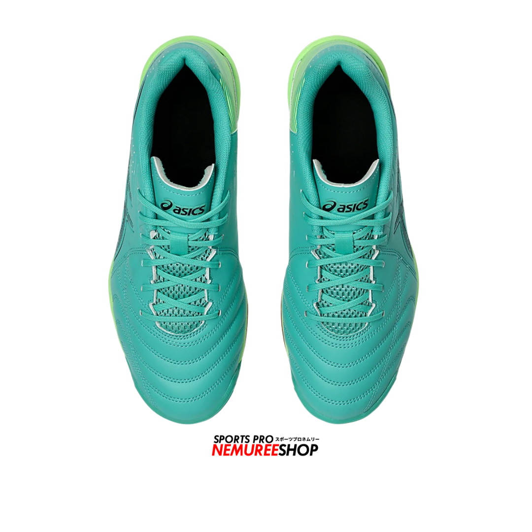 ASICS Futsal Shoes CALCETTO WD 9 (AURORA GREEN / MIDNIGHT)