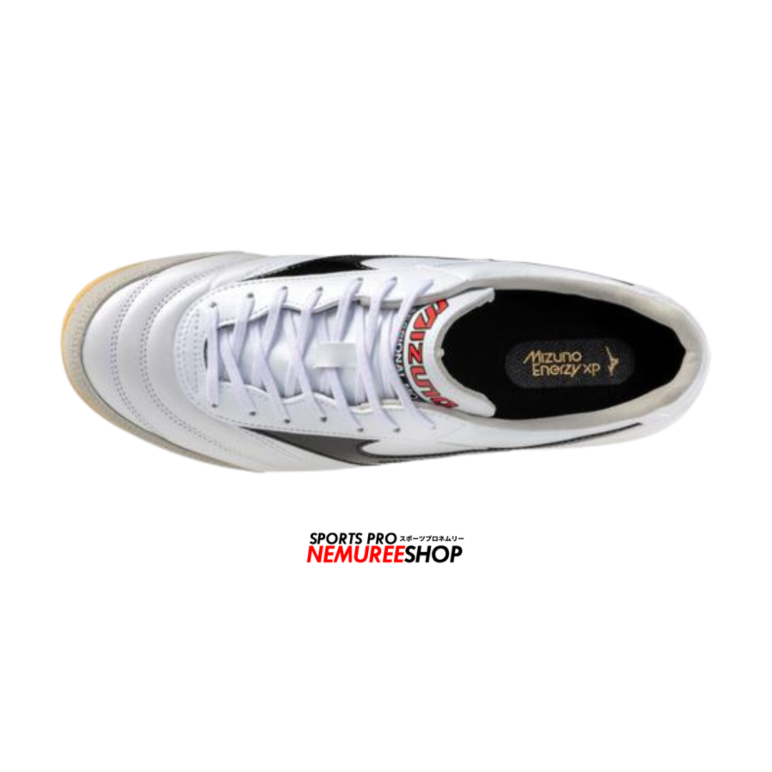 MIZUNO Futsal Shoes MORELIA SALA ELITE IN (WHITE / BLACK) - Nemuree Shop - Online Sports Store