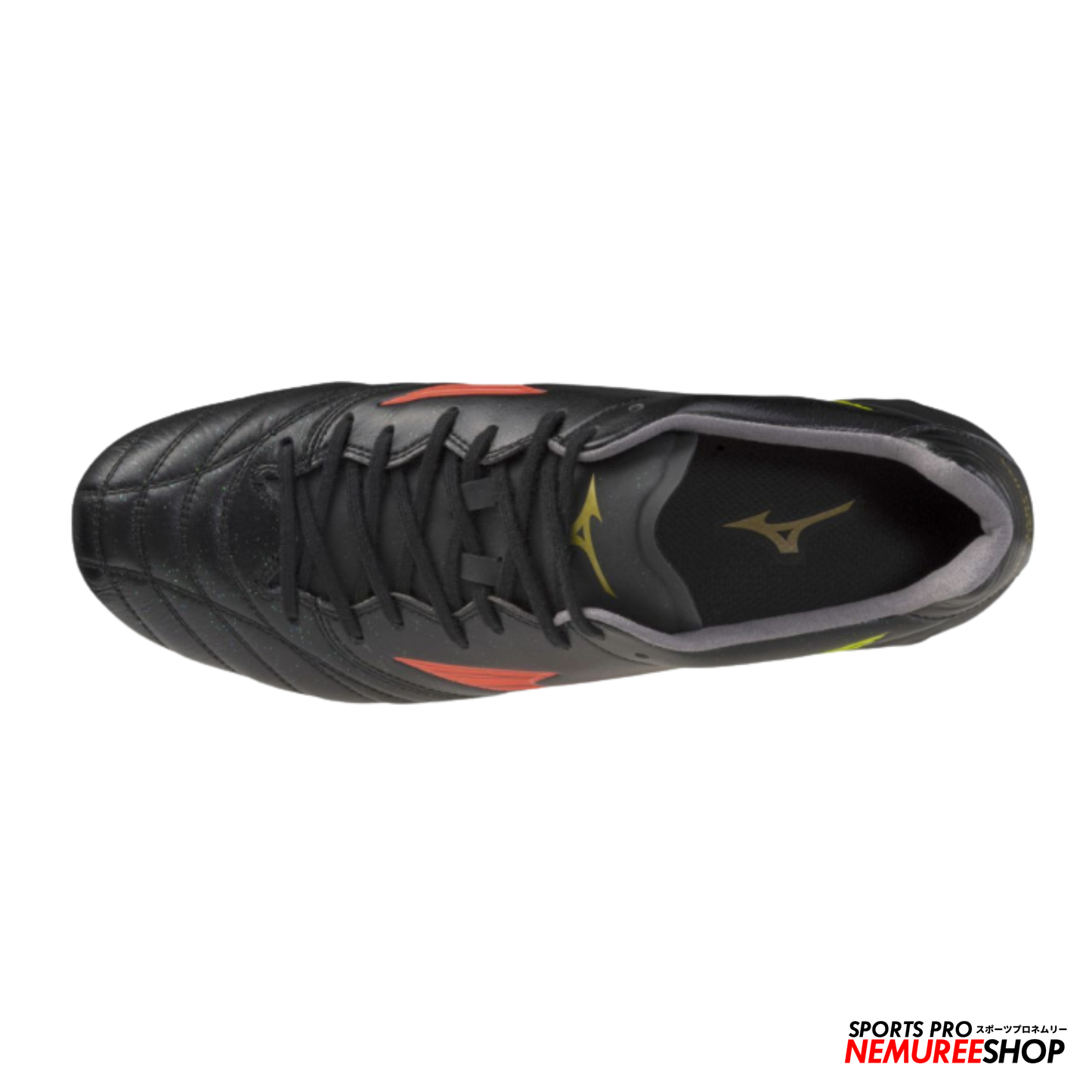 MIZUNO Football Shoes MONARCIDA NEO 3 ELITE (BLACK/LAVA ORANGE/ARCADIA)