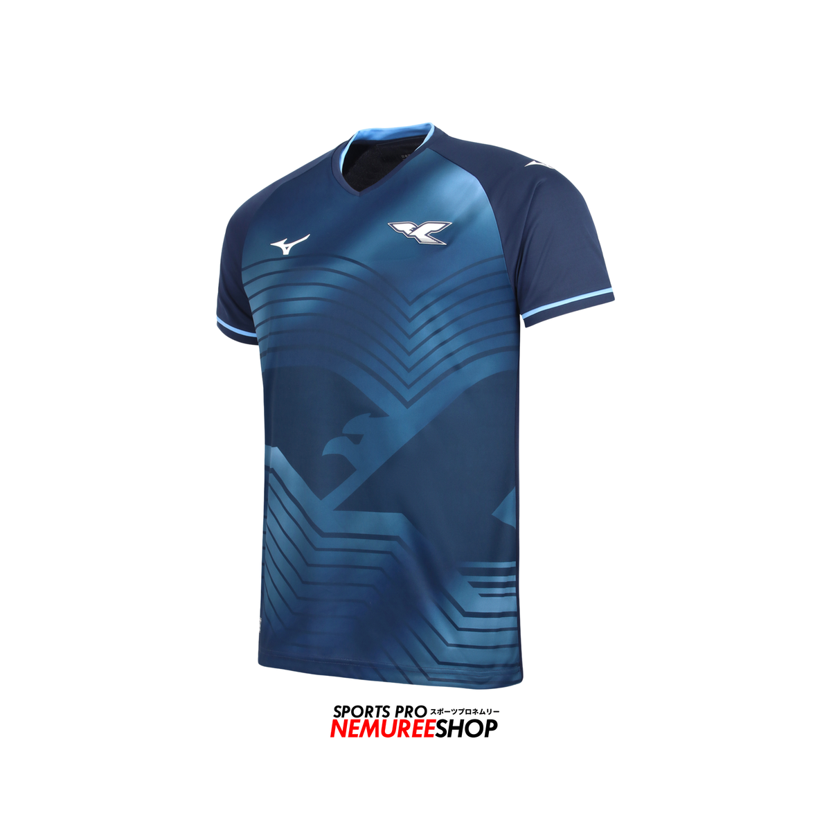 MIZUNO Apparel 3RD JERSEY S.S LAZIO MEN 25/26 (NAVY) - Nemuree Shop - Online Sports Store