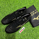 MIZUNO Soccer Shoes MORELIA NEO 4 BETA JAPAN (BLACK/GOLD) - Sports Pro Nemuree Shop - Online Sports Store
