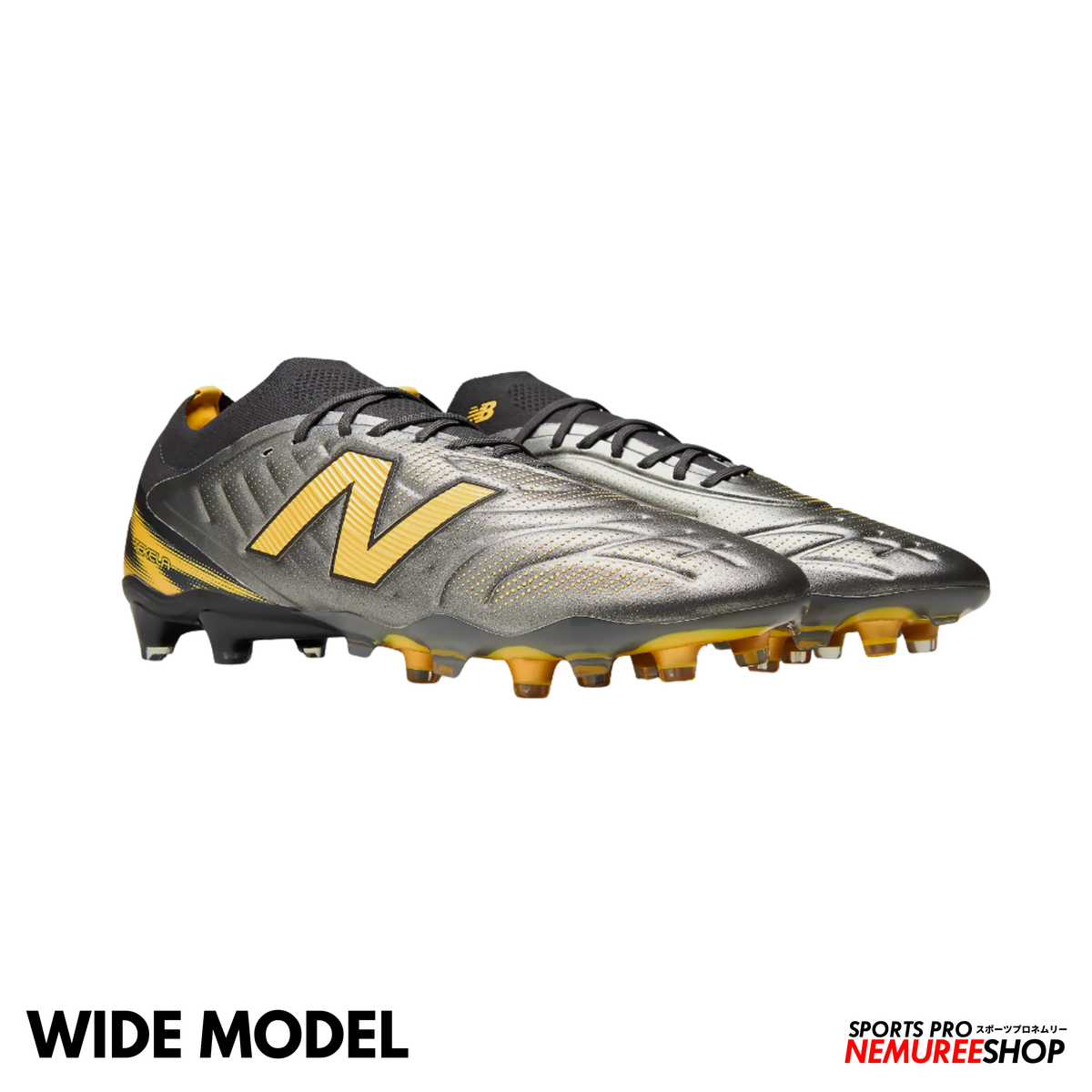 NEW BALANCE Football Shoes TEKELA ELITE FG V5 WIDE (HARBOR GREY / BLACK CEMENT)