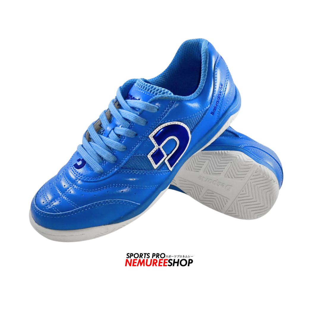 DESPORTE Futsal Shoes SALVADOR SI (CYAN BLUE / BLUE MAGENTA) - Nemuree Shop - Online Sports Store