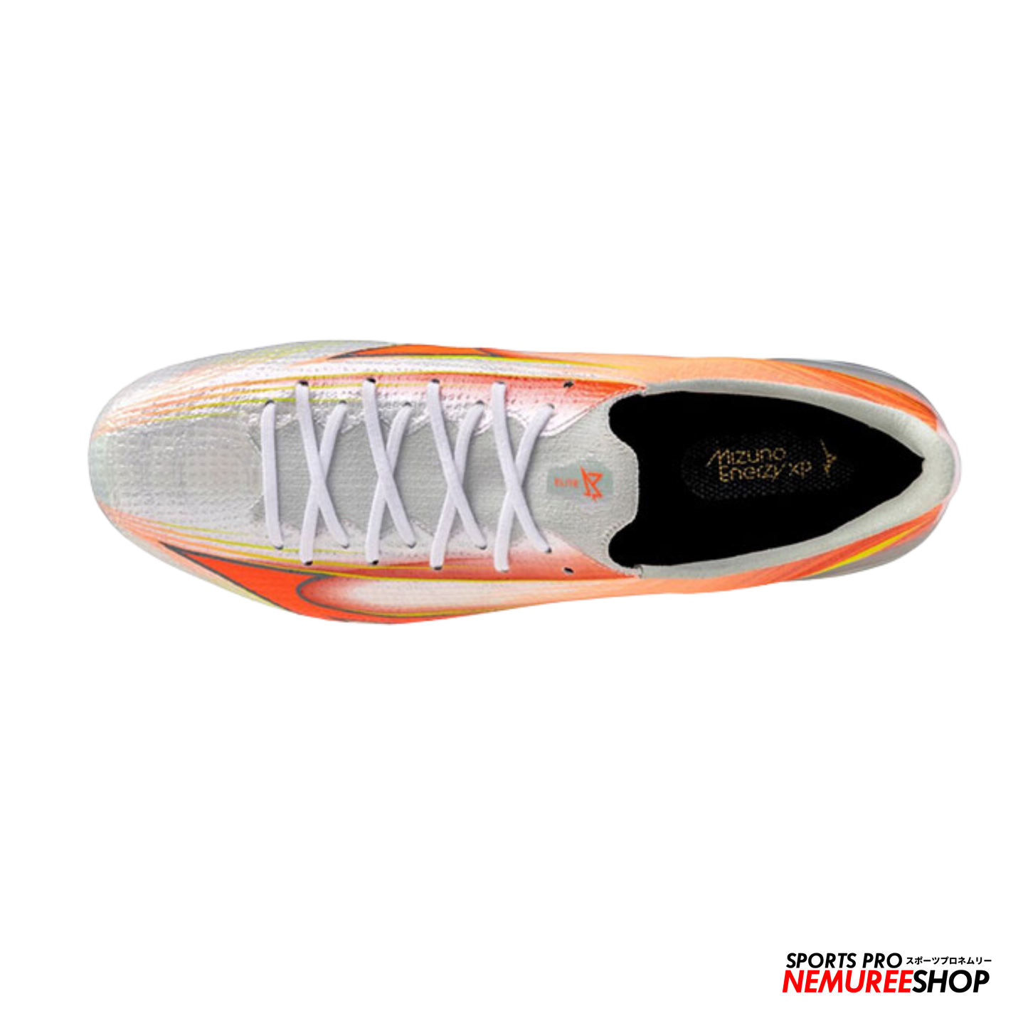 MIZUNO Football Shoes ALPHA 3 ELITE (WHITE/LAVA ORANGE/EVENING PRIMROSE)