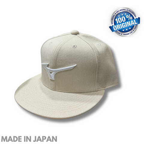 MIZUNO Accessories FLATCAP UNISEX (LIGHT BEIGE) - Nemuree Shop - Online Sports Store