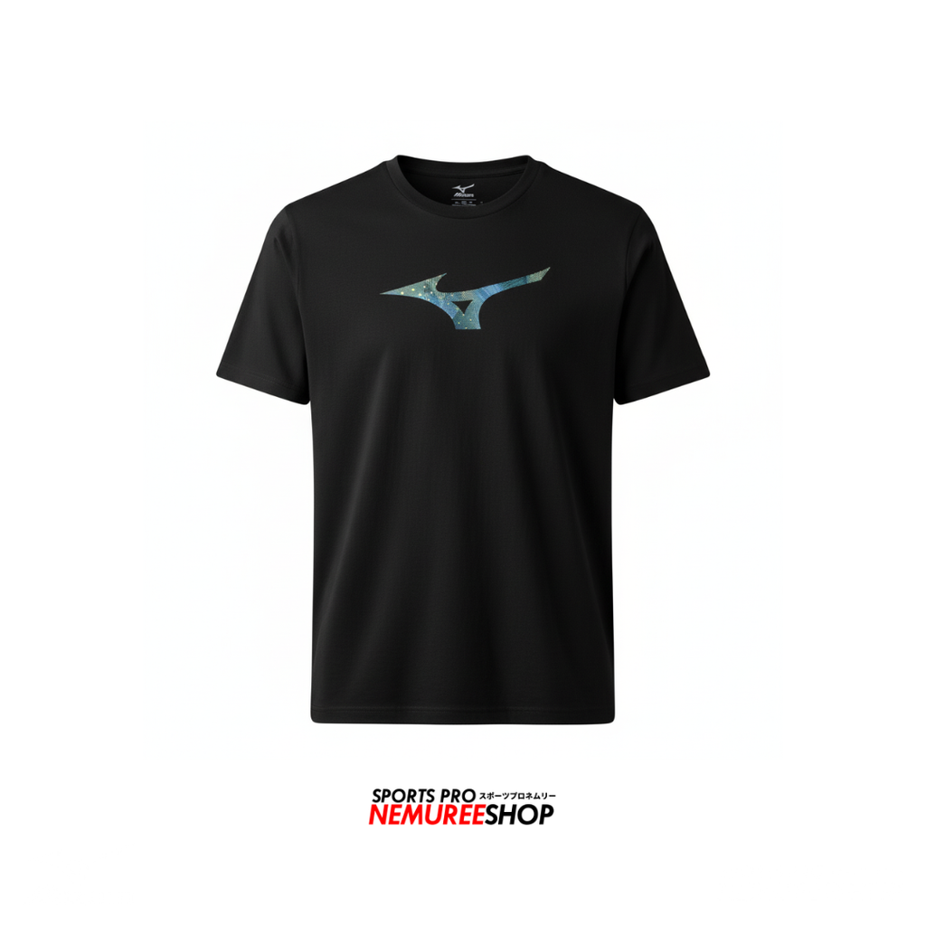 MIZUNO Apparel GRAPHIC RB TEE MEN (BLACK)
