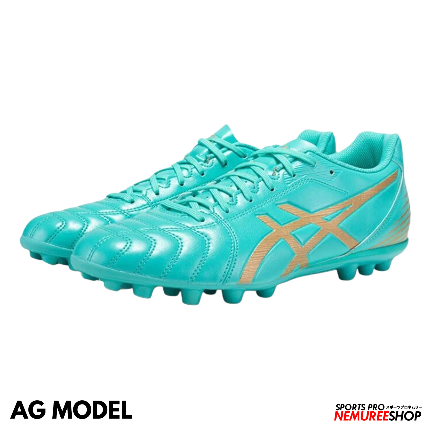 ASICS Soccer Shoes DS LIGHT CLUB AG (ILLUMINATE MINT/CHAMPAGNE)