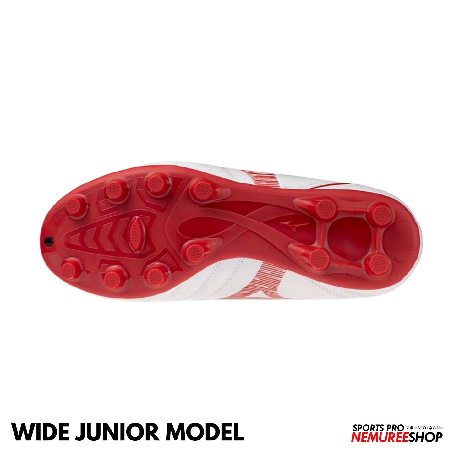 MIZUNO Football Shoes MONARCIDA NEO 3 SELECT JR WIDE (WHITE/MORELIA 40TH RED)
