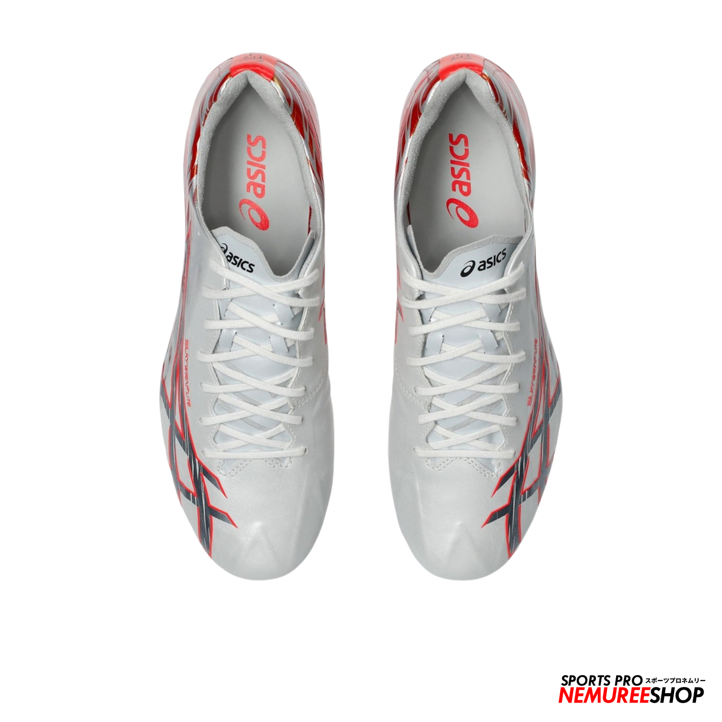 ASICS Football Shoes JETRAY ELITE (WHITE/FLASH RED)