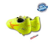MIZUNO Soccer Shoes MORELIA NEO 4 PRO AG (SAFETY YELLOW/FIERY CORAL 2) - Sports Pro Nemuree Shop - Online Sports Store