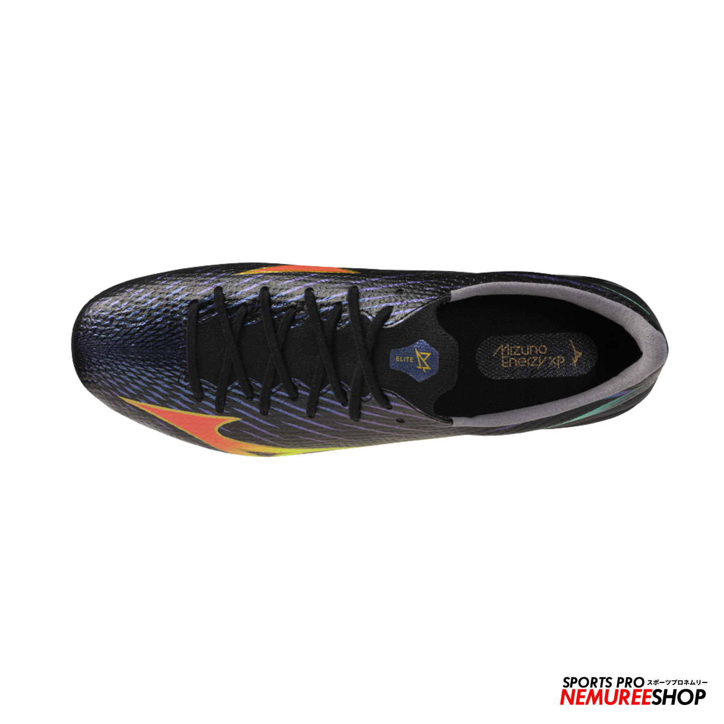 MIZUNO Football Shoes ALPHA 3 ELITE (BLACK/LAVA ORANGE/EVENING PRIMROSE)