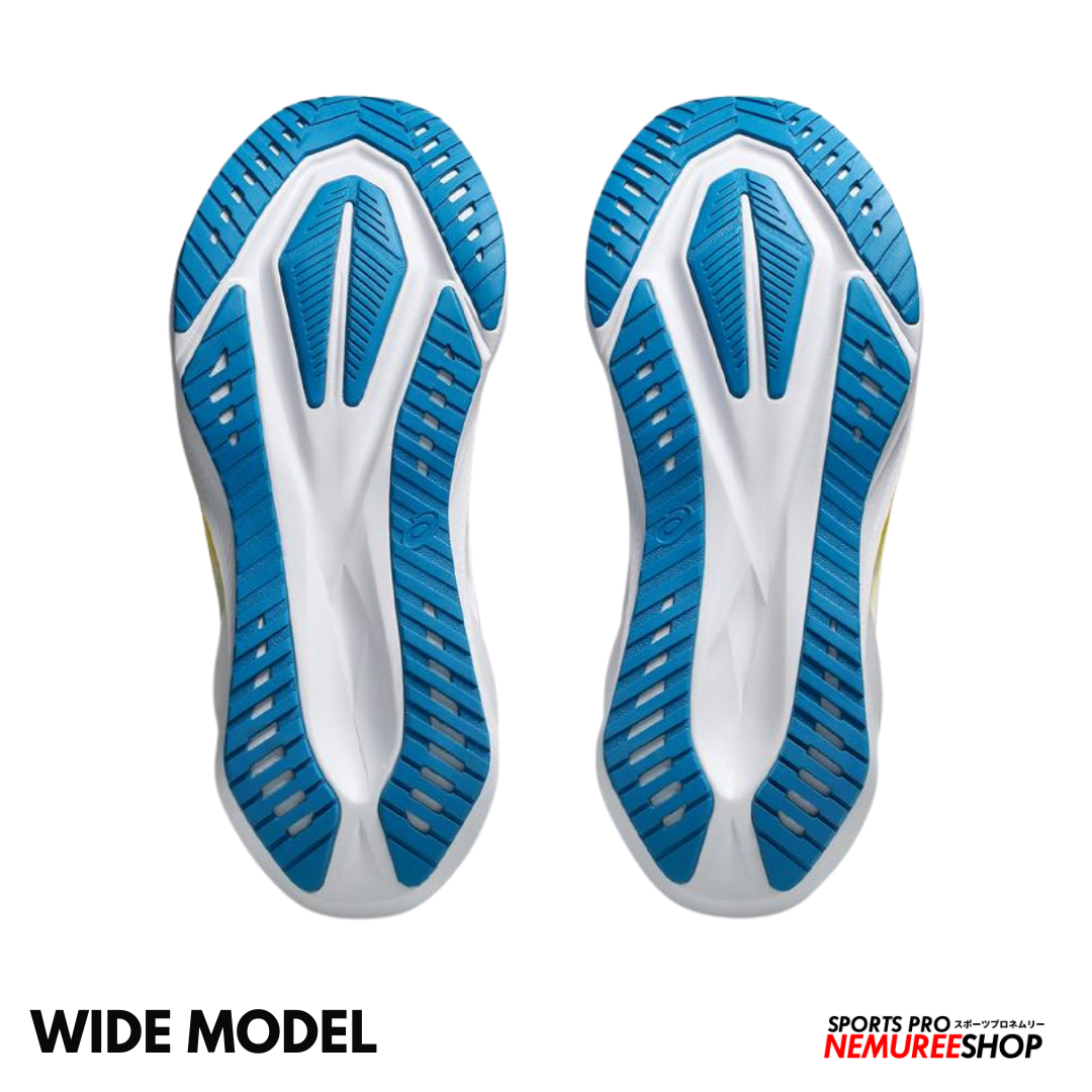 ASICS Running Shoes NOVABLAST 5 WIDE (GRAVEL/WHITE)