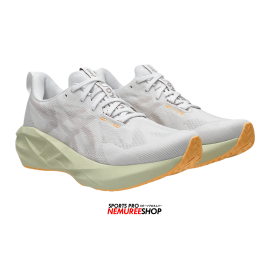 ASICS Running Shoes NOVABLAST 5 (WHITE/FAWN) - Nemuree Shop - Online Sports Store