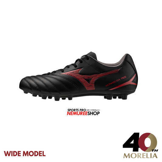 MIZUNO Football Shoes MONARCIDA NEO 3 SELECT AG (BLACK / MORELIA 40TH RED) - Nemuree Shop - Online Sports Store