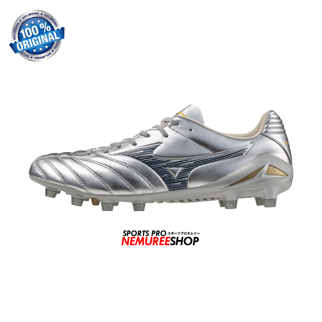 MIZUNO Football Shoes MONARCIDA NEO 3 PRO (GALAXY SILVER/GOLD/8605C) - Nemuree Shop - Online Sports Store