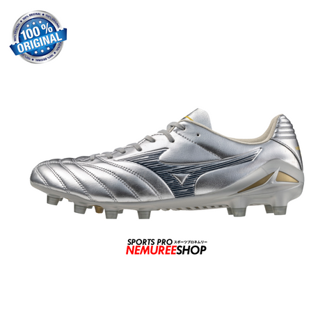 MIZUNO Football Shoes MONARCIDA NEO 3 PRO (GALAXY SILVER/GOLD/8605C) - Nemuree Shop - Online Sports Store