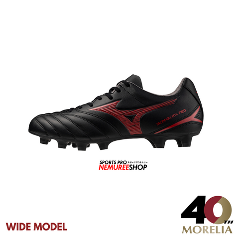 MIZUNO Football Shoes MONARCIDA NEO 3 SELECT (BLACK / MORELIA 40TH RED)