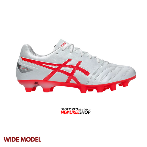 ASICS Football Shoes DS LIGHT PRO WIDE (WHITE/FLASH RED)