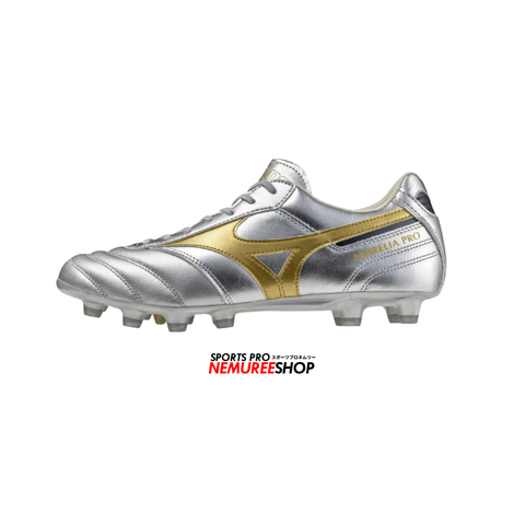 MIZUNO Football Shoes MORELIA 2 PRO (GALAXY SILVER / GOLD / GOLD)