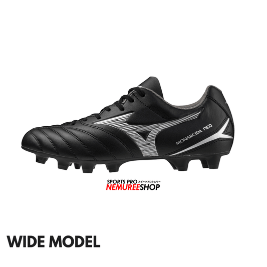 MIZUNO Football Shoes MONARCIDA NEO 3 SELECT (BLACK / SILVER) - Nemuree Shop - Online Sports Store