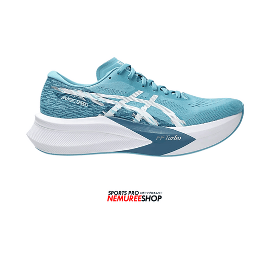 ASICS Running Shoes MAGIC SPEED 4 (STILLWATER / WHITE) - Nemuree Shop - Online Sports Store