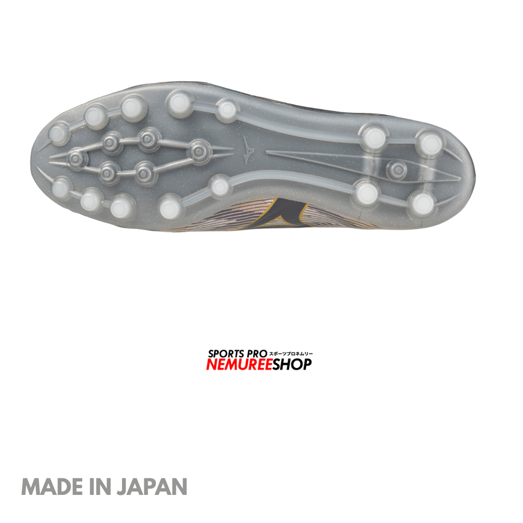 MIZUNO Football Shoes ALPHA 2 JAPAN AG (GALAXY SILVER/8605C/GOLD) - Nemuree Shop - Online Sports Store
