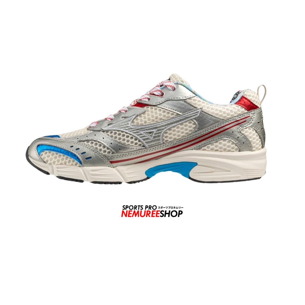 MIZUNO Sneakers MXR H0022 (PRISTINE / HIGH RISK RED / BLUE SPACE)