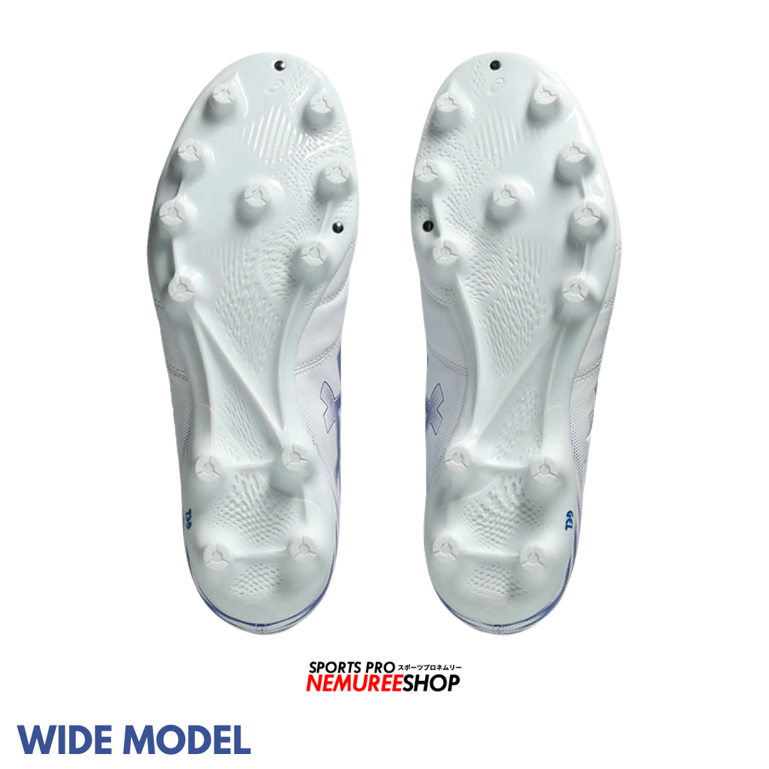 ASICS Football Shoes DS LIGHT CLUB WIDE (WHITE/ASICS BLUE) - Nemuree Shop - Online Sports Store