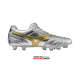 MIZUNO Football Shoes MORELIA 2 PRO (GALAXY SILVER / GOLD / GOLD)