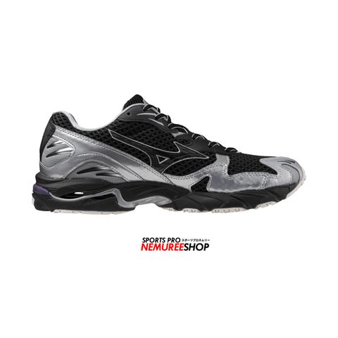 MIZUNO Sneakers WAVE RIDER 10 (BLACK / BLACK SAND / PURPLE HAZE)