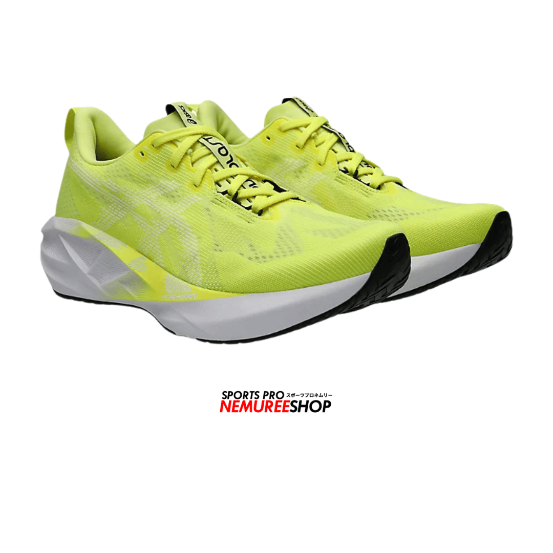 ASICS Running Shoes NOVABLAST 5 (CITRON / WHITE) - Nemuree Shop - Online Sports Store