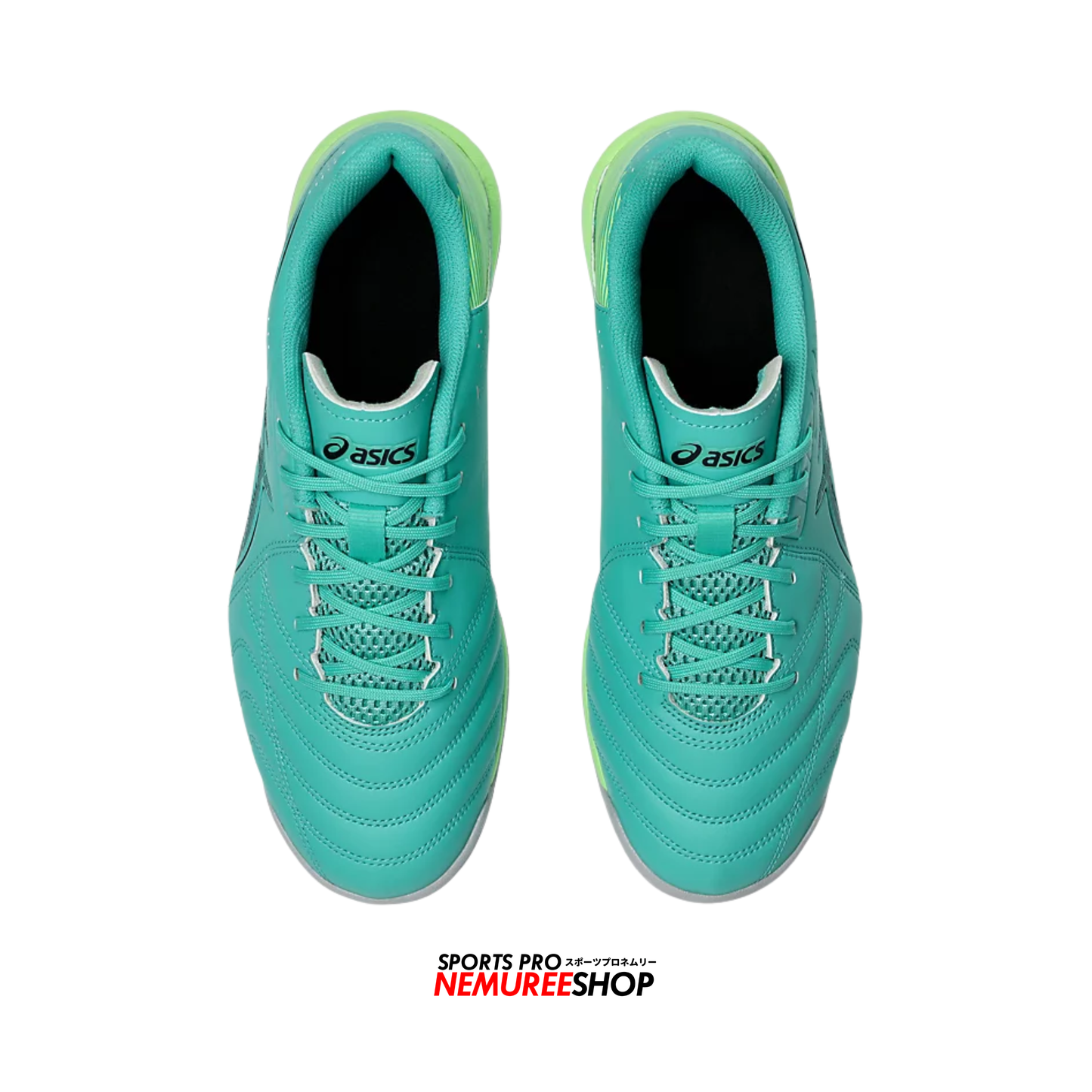 ASICS Futsal Shoes CALCETTO WD 9 TF (AURORA GREEN/MIDNIGHT) - Nemuree Shop - Online Sports Store