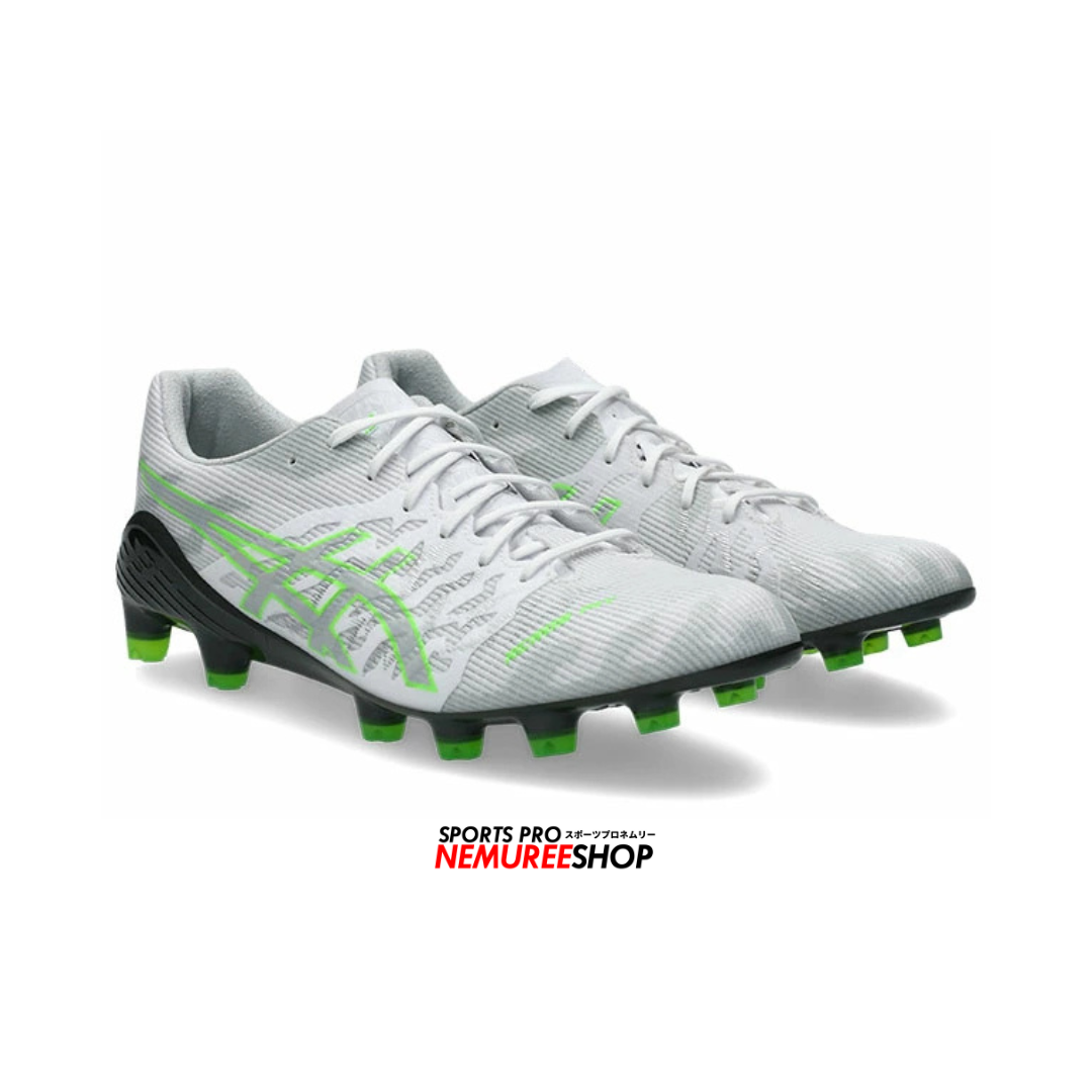 ASICS Football Shoes DS LIGHT ACROS PRO 3 (WHITE/GREEN GECKO) - Nemuree Shop - Online Sports Store