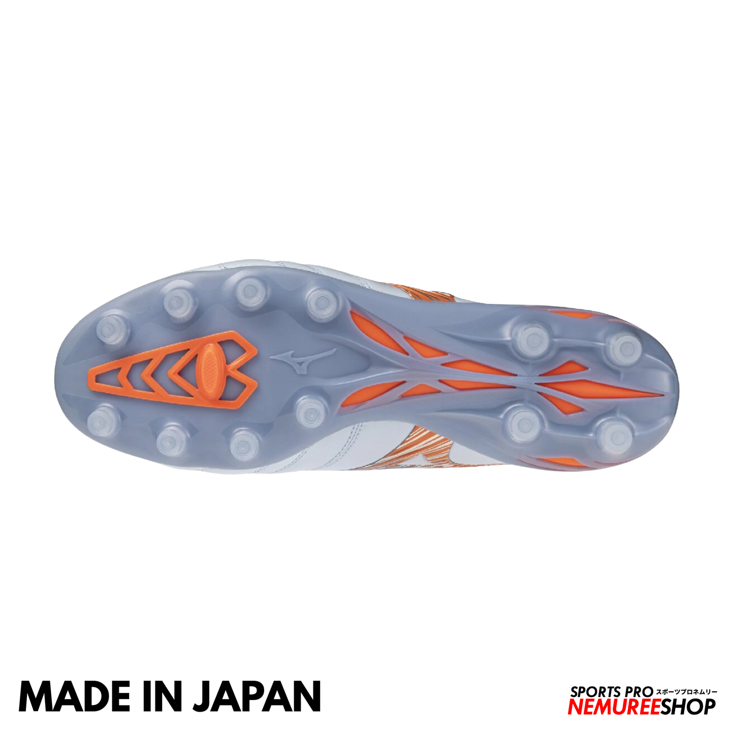 MIZUNO Football Shoes MORELIA NEO 5 JAPAN (BLUE FINCH/CORNFLOWER BLUE/LAVA ORANGE)