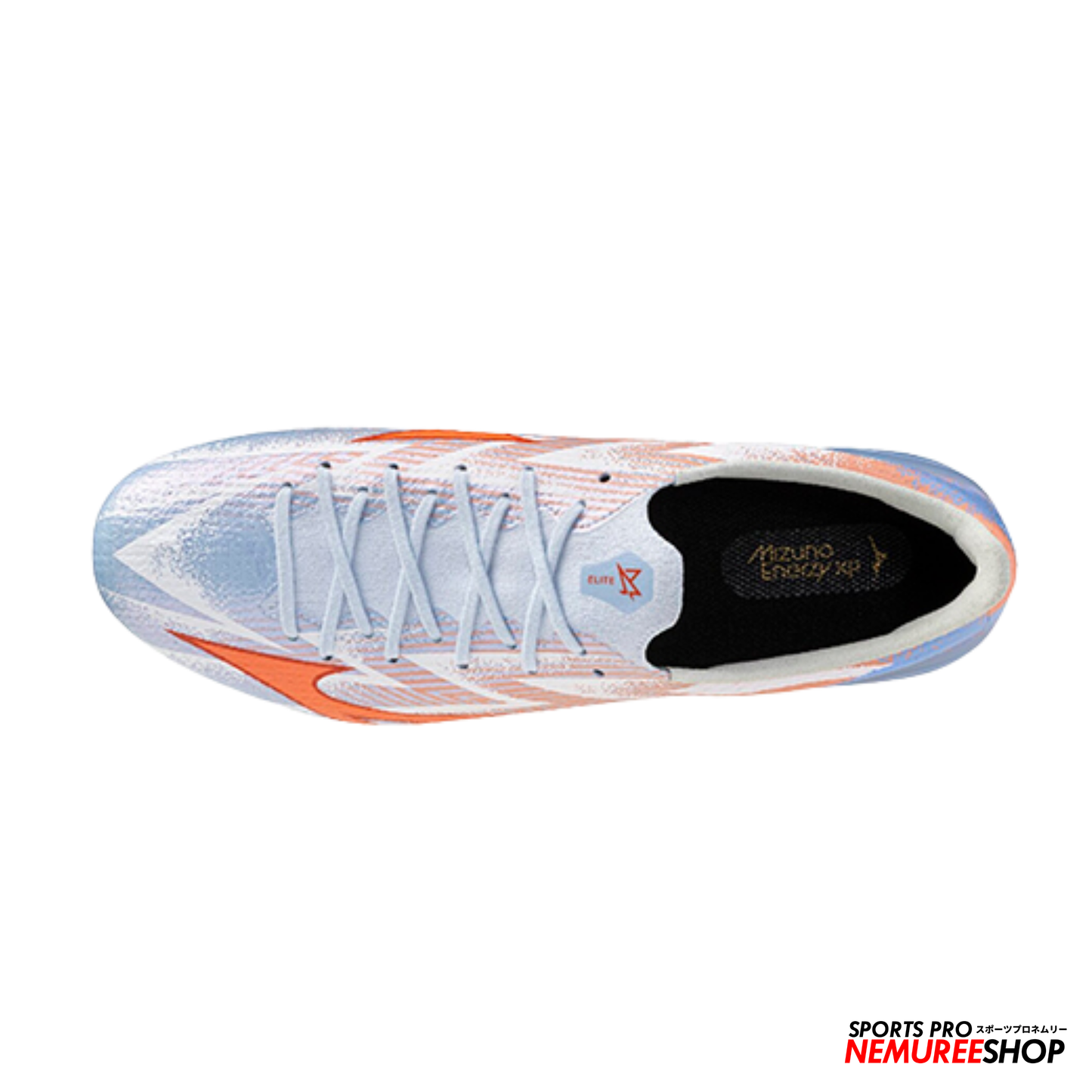 MIZUNO Football Shoes ALPHA 3 ELITE (BLUE FINCH/CORNFLOWER BLUE/LAVA ORANGE)