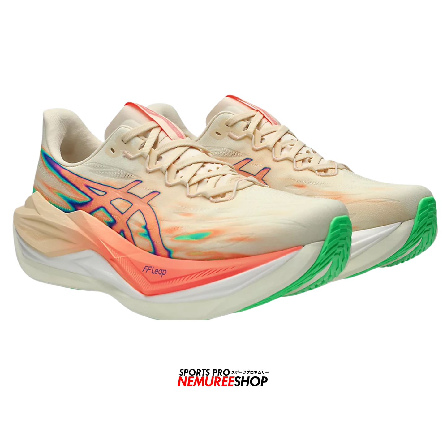 ASICS Running Shoes SUPERBLAST 3 (SEASHELL/SUN CORAL) - Nemuree Shop - Online Sports Store