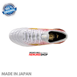 MIZUNO Football Shoes MORELIA NEO 4 BETA SR4 JAPAN (WHITE/RED/GOLD) - Nemuree Shop - Online Sports Store