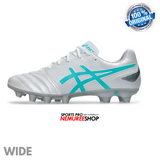 ASICS Football Shoes DS LIGHT ADVANCE WIDE (WHITE/SEA GLASS) - Nemuree Shop - Online Sports Store