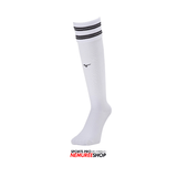 MIZUNO Accessories LINE SOCKS (WHITE/BLACK)