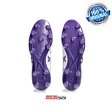 ASICS Football Shoes DS LIGHT X-FLY 5 (WHITE/GENTRY PURPLE) - Nemuree Shop - Online Sports Store