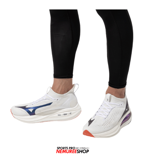 MIZUNO Running Shoes NEO VISTA 2 (WHITE/IRIS BLOOM) - Nemuree Shop - Online Sports Store
