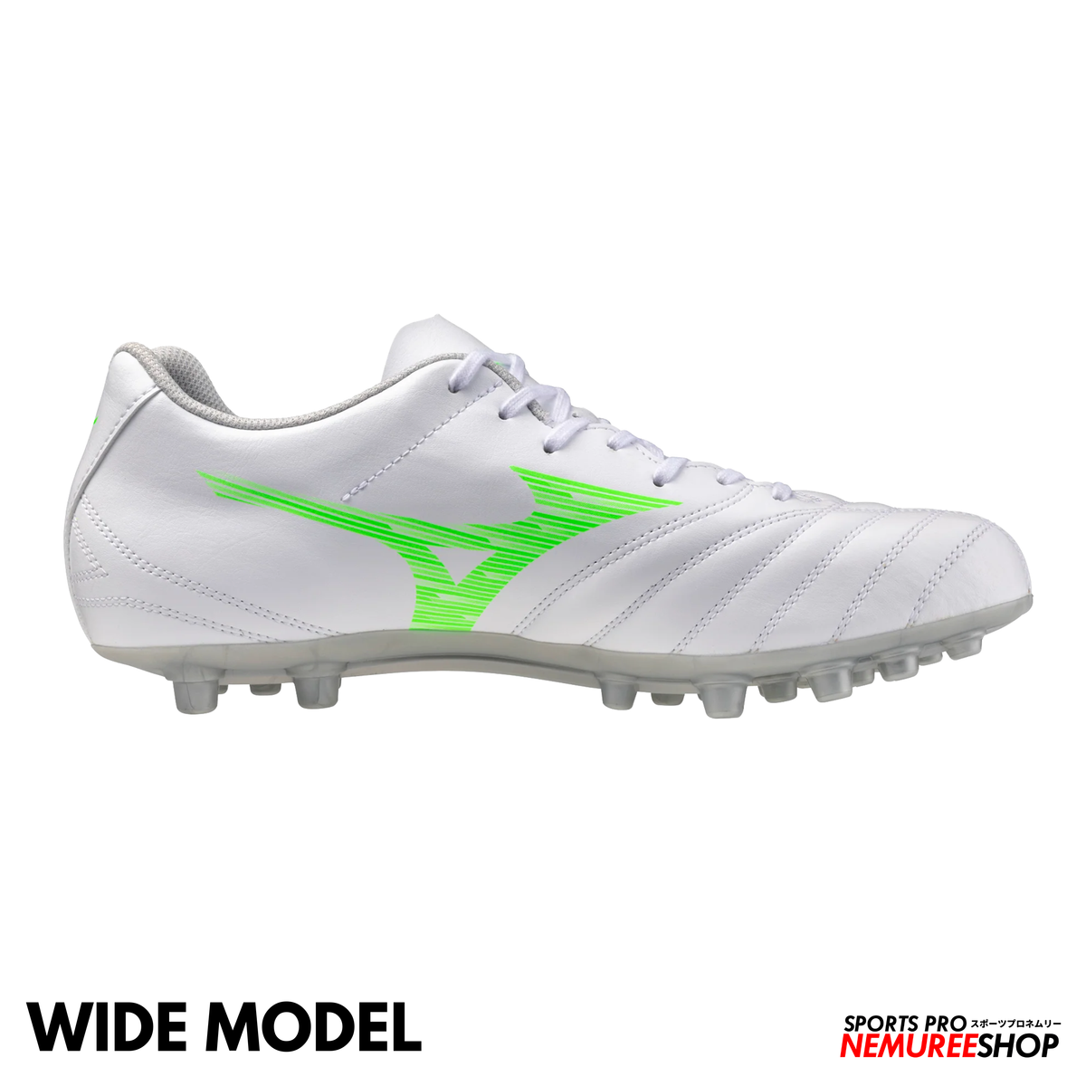 MIZUNO Football Shoes MONARCIDA NEO 3 SELECT AG (WHITE/NEON GREEN)