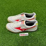MIZUNO Futsal Shoes MORELIA SALA ELITE IN (WHITE/FIERY CORAL 2) - Sports Pro Nemuree Shop - Online Sports Store