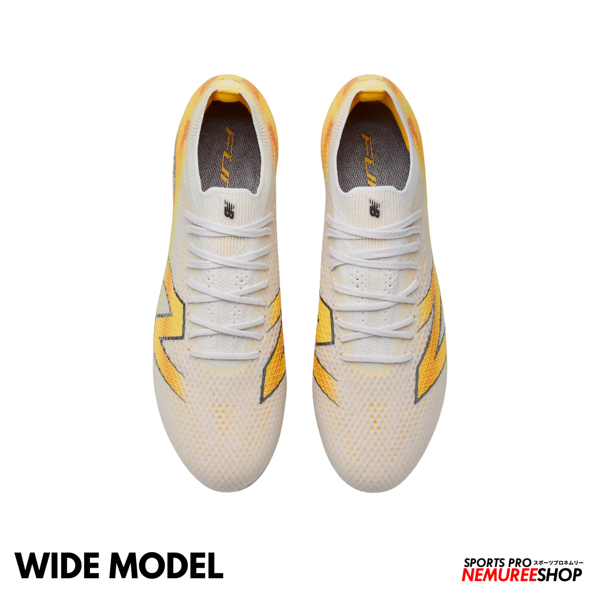 NEW BALANCE Football Shoes FURON ELITE FG V9 WIDE (FRESH AIR/SATSUMA ORANGE)