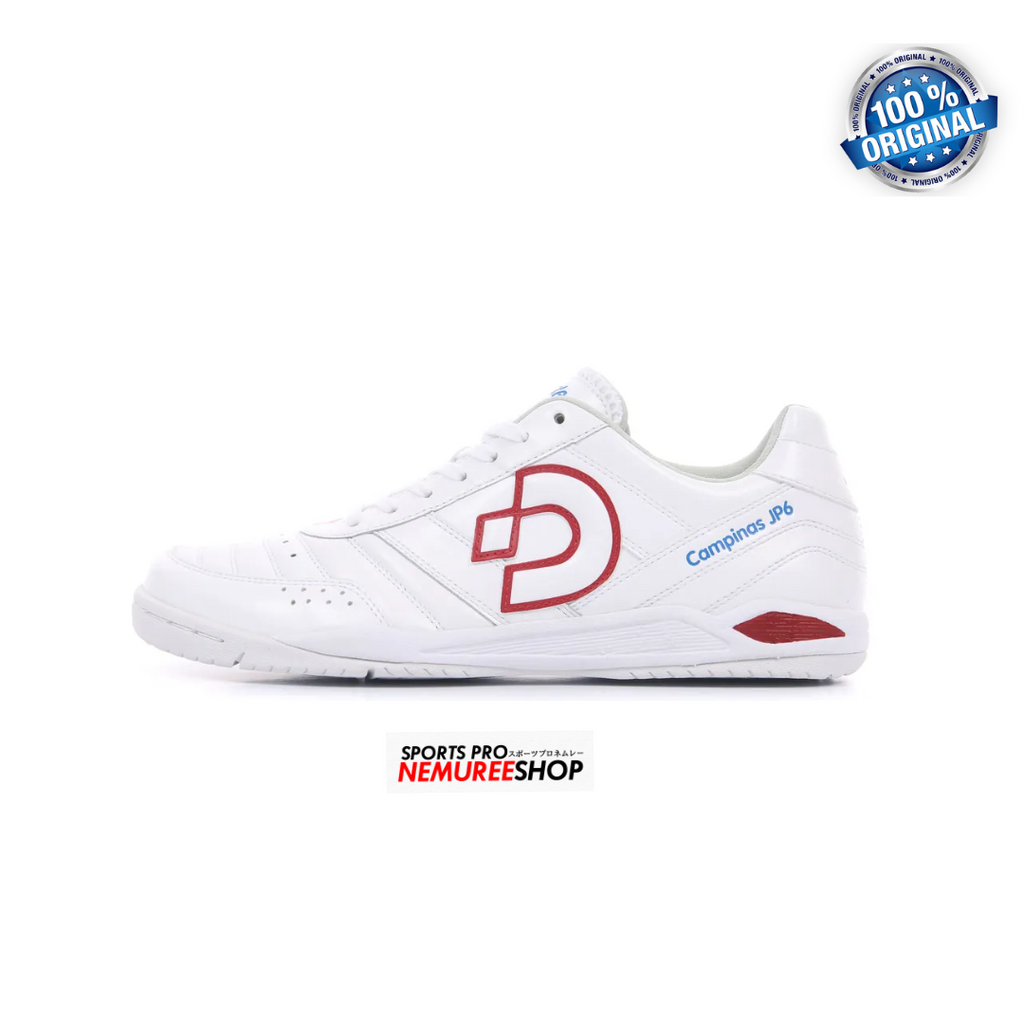 DESPORTE Futsal Shoes CAMPINAS JP6 (WHITE/RED) - Nemuree Shop - Online Sports Store