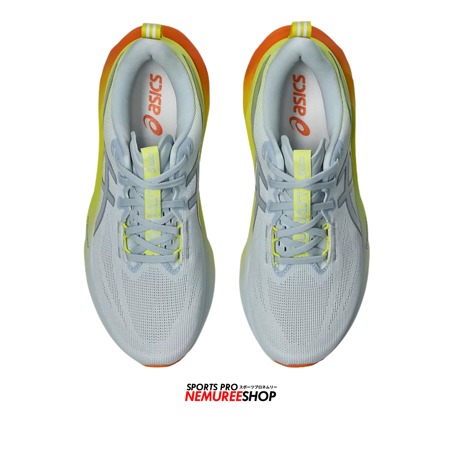 ASICS Running Shoes NOVABLAST 5 (SKY/LEMON SPARK) - Nemuree Shop - Online Sports Store