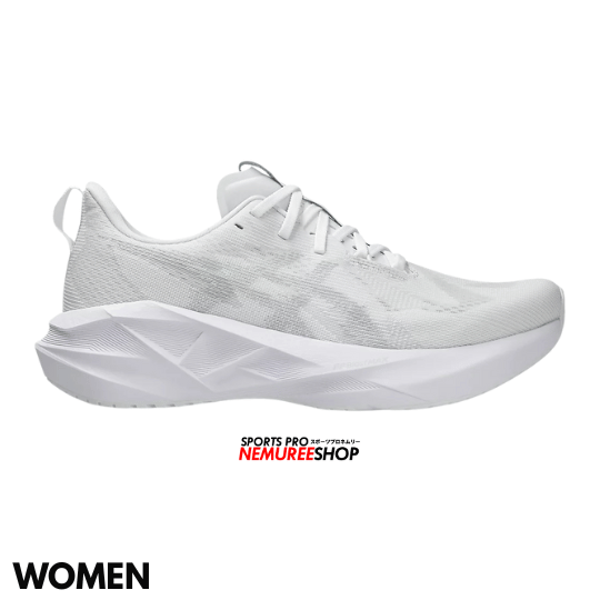 ASICS Women Running Shoes NOVABLAST 5 WOMEN (WHITE/PIEDMONT GREY) - Nemuree Shop - Online Sports Store