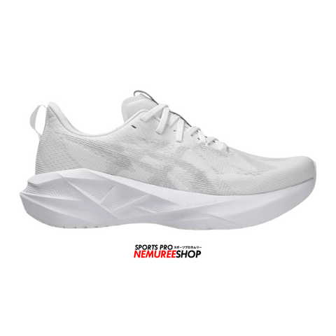 ASICS Running Shoes NOVABLAST 5 (WHITE/PIEDMONT GREY)