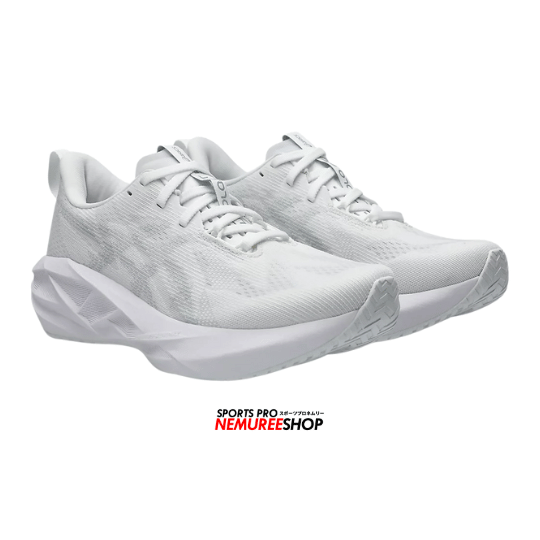 ASICS Running Shoes NOVABLAST 5 (WHITE/PIEDMONT GREY) - Nemuree Shop - Online Sports Store